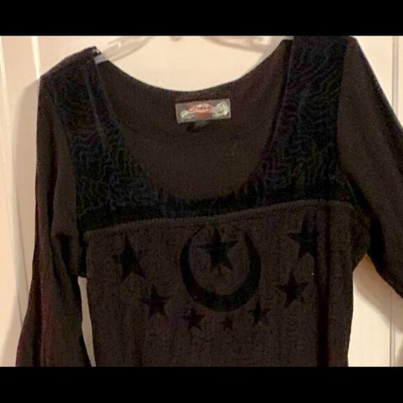 Plus Size Eternal Love Goth Witch black dress XXL - Picture 4 of 14